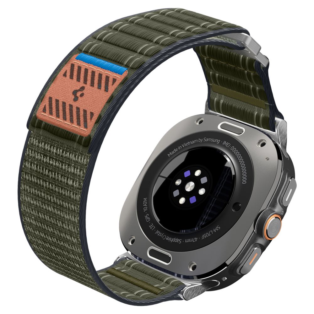 Spigen WBF0 Strap til Samsung Galaxy Watch Ultra 47mm - Grøn