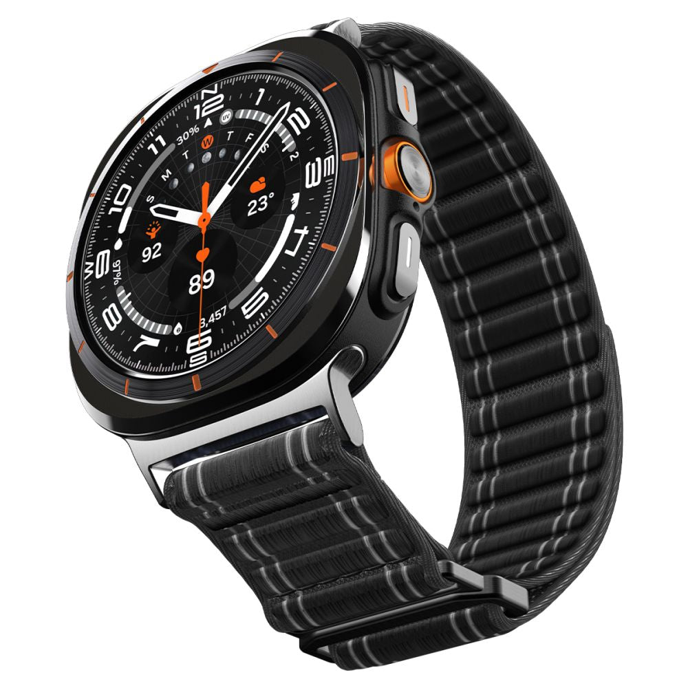 Spigen WBF0 Strap til Samsung Galaxy Watch Ultra 47mm - sort