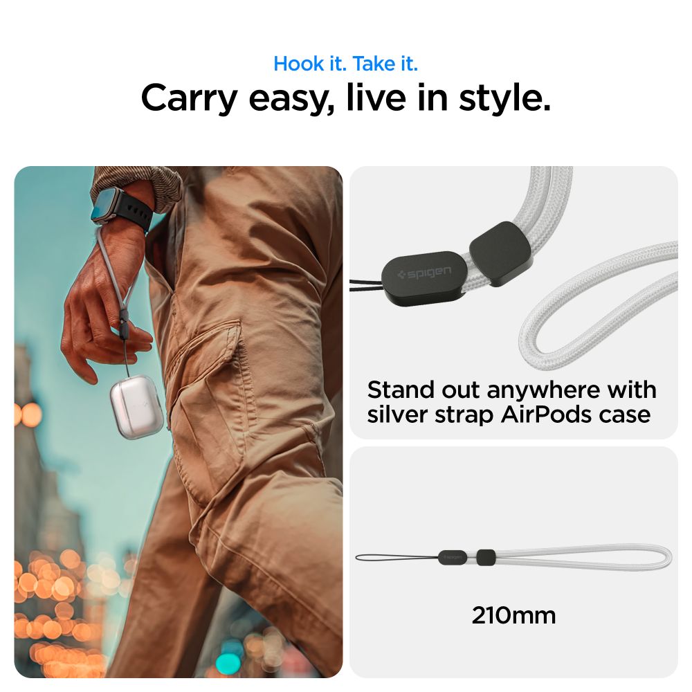 Spigen Liquid Crystal Case til AirPods Pro 3 - gennemsigtigt
