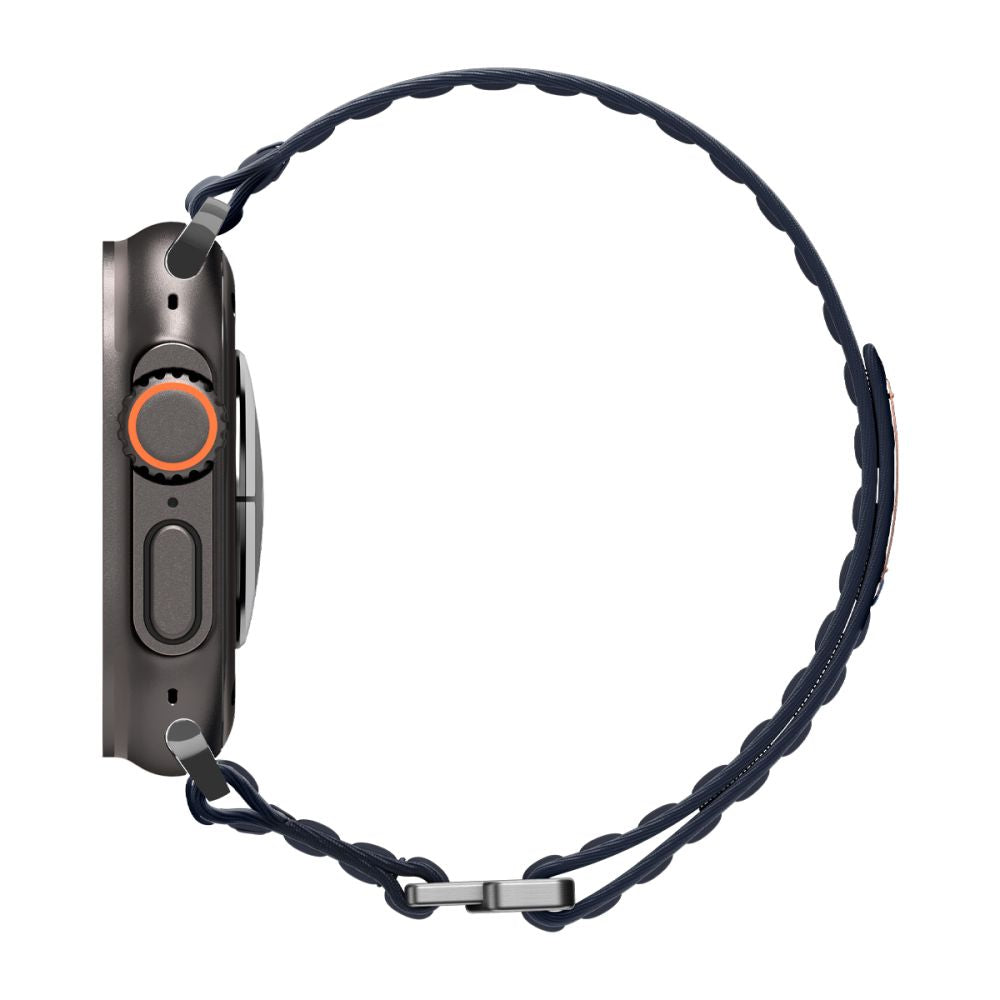 Spigen WBF0 rem til Apple Watch 44 / 45 / 46 / 49 mm - Navy Blue