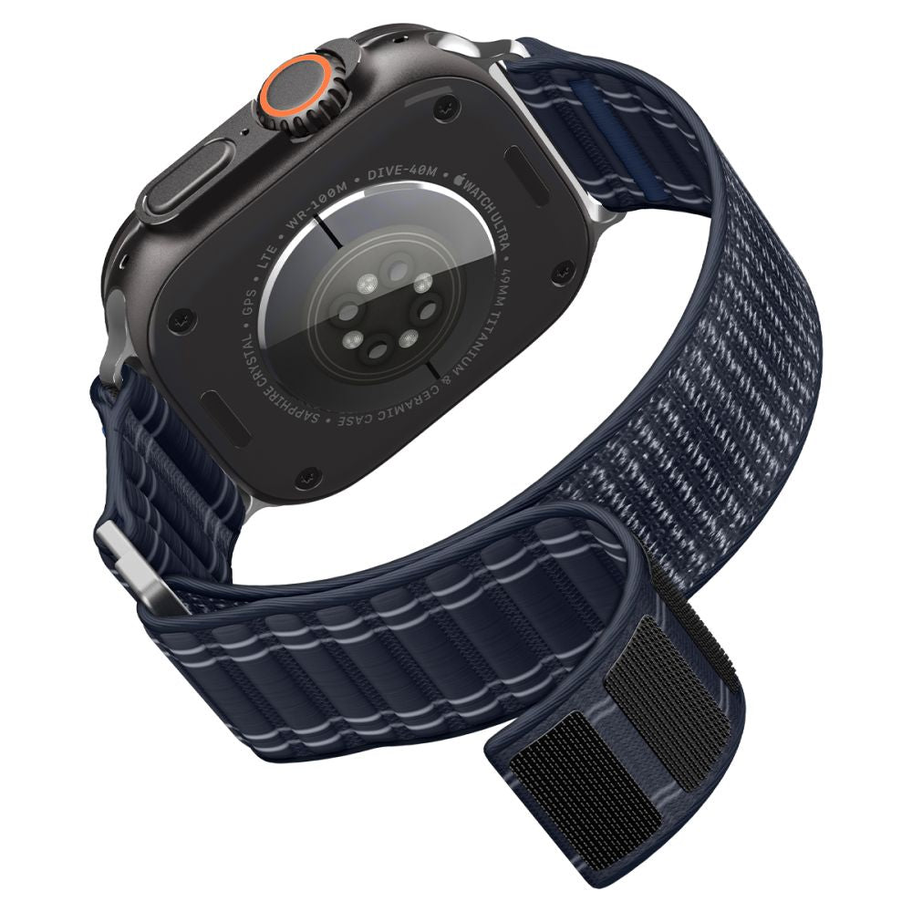 Spigen WBF0 rem til Apple Watch 44 / 45 / 46 / 49 mm - Navy Blue