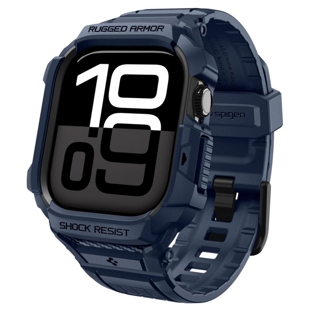 Spigen Rugged Armor Pro Strap til Apple Watch 42mm - Navy Blue
