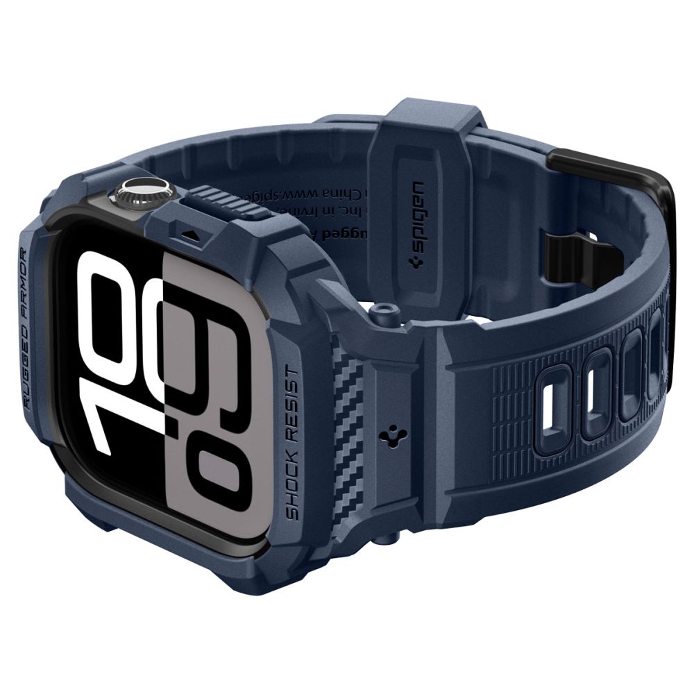 Spigen Rugged Armor Pro Strap til Apple Watch 42mm - Navy Blue