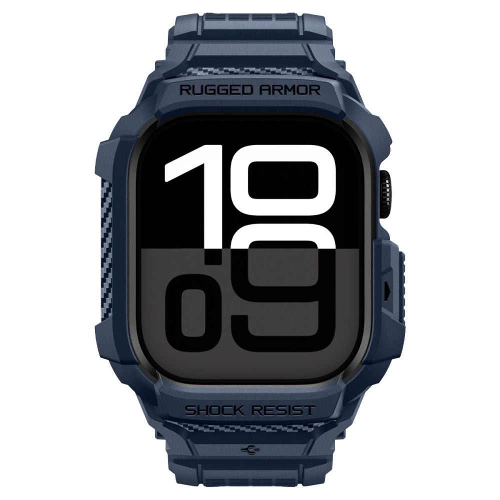 Spigen Rugged Armor Pro Strap til Apple Watch 42mm - Navy Blue