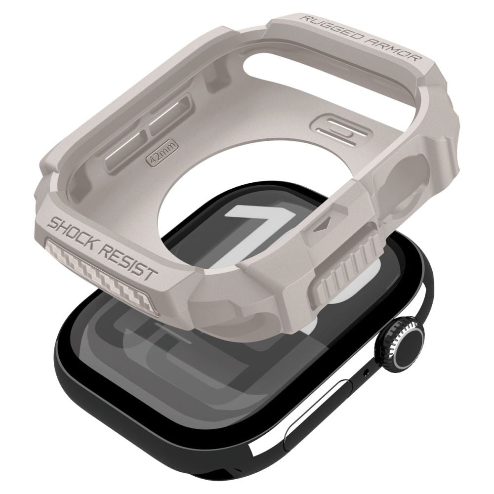 Spigen Rugged Armor Case til Apple Watch 42mm - Beige