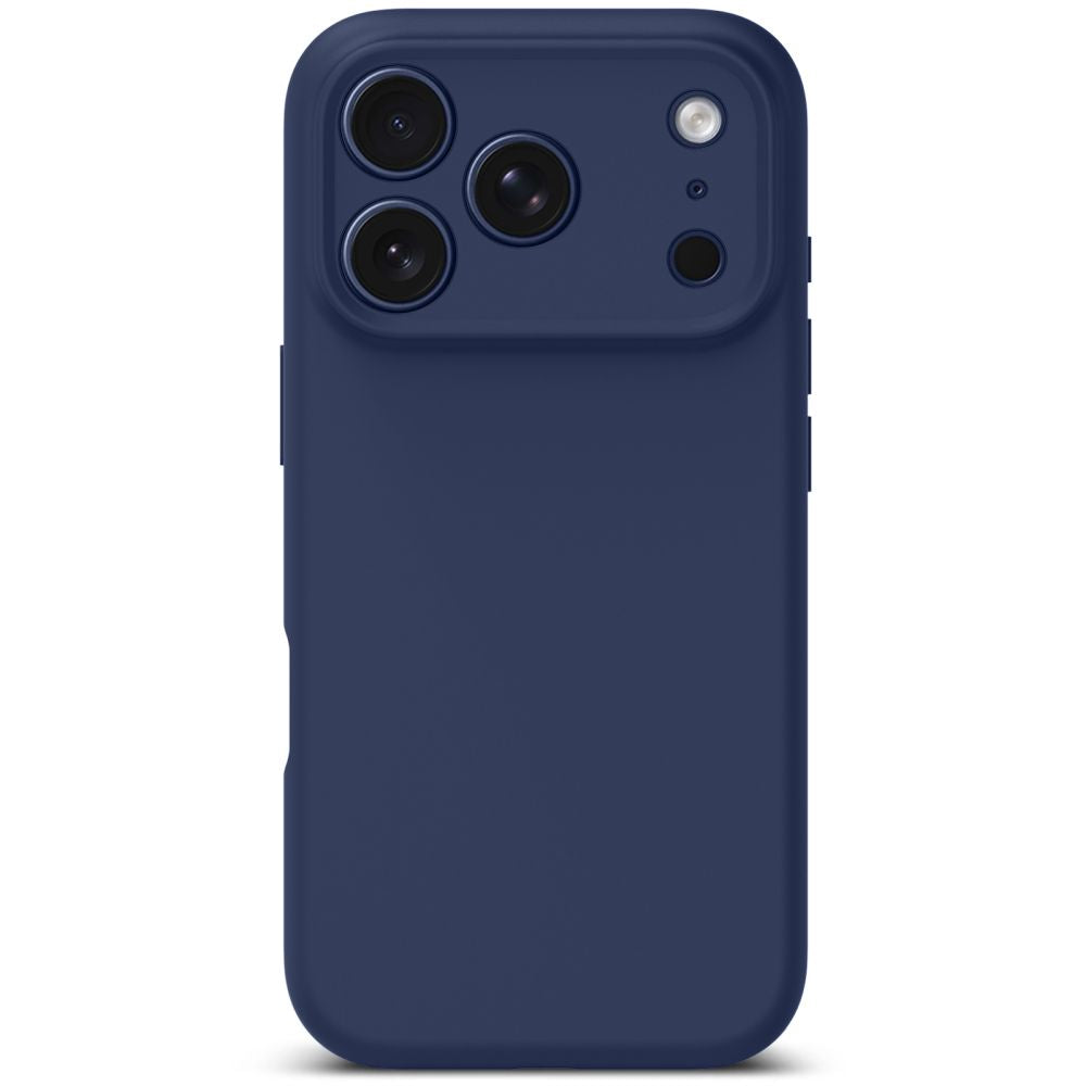 Tech-Protect Silicone MagSafe Case for iPhone 17 Pro Max - Navy Blue