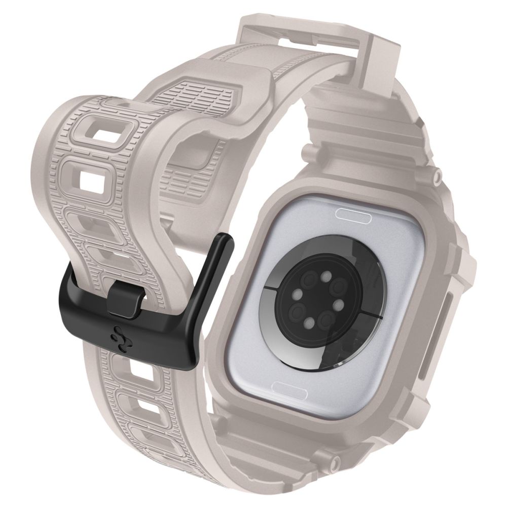 Spigen Rugged Armor Pro Strap til Apple Watch 42mm - Beige