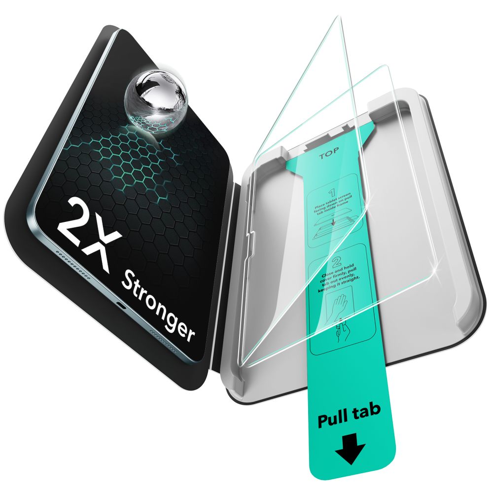 ESR UltraFit tempereret glas 2-pakke til iPad Pro 11 5 / 6 / 2024-2025