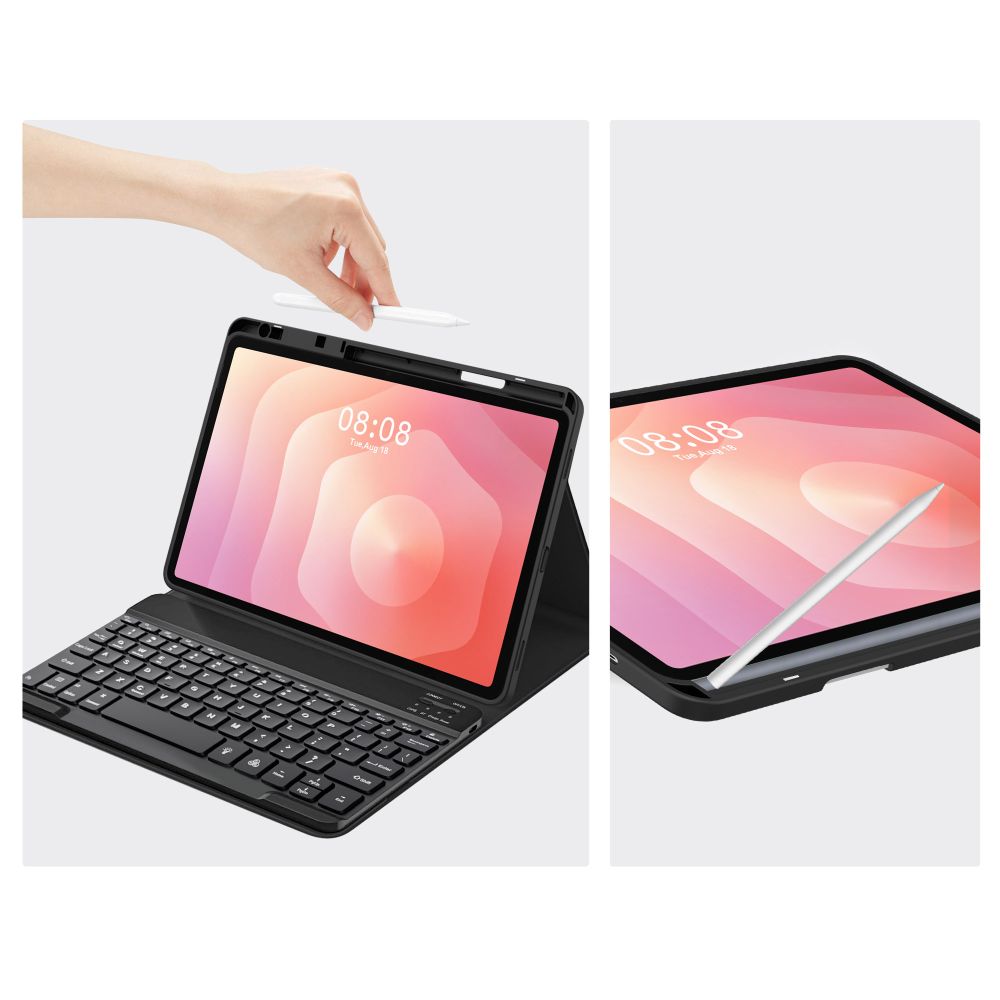 Tech-Protect SC Pen Case for Samsung Galaxy Tab S11 11.0 X730 / X736B - Black