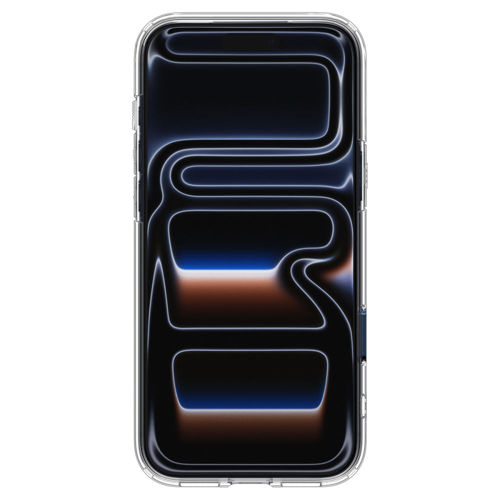 Spigen Thin Fit MagSafe Case til iPhone 17 Pro Max - Clear Navy Blue