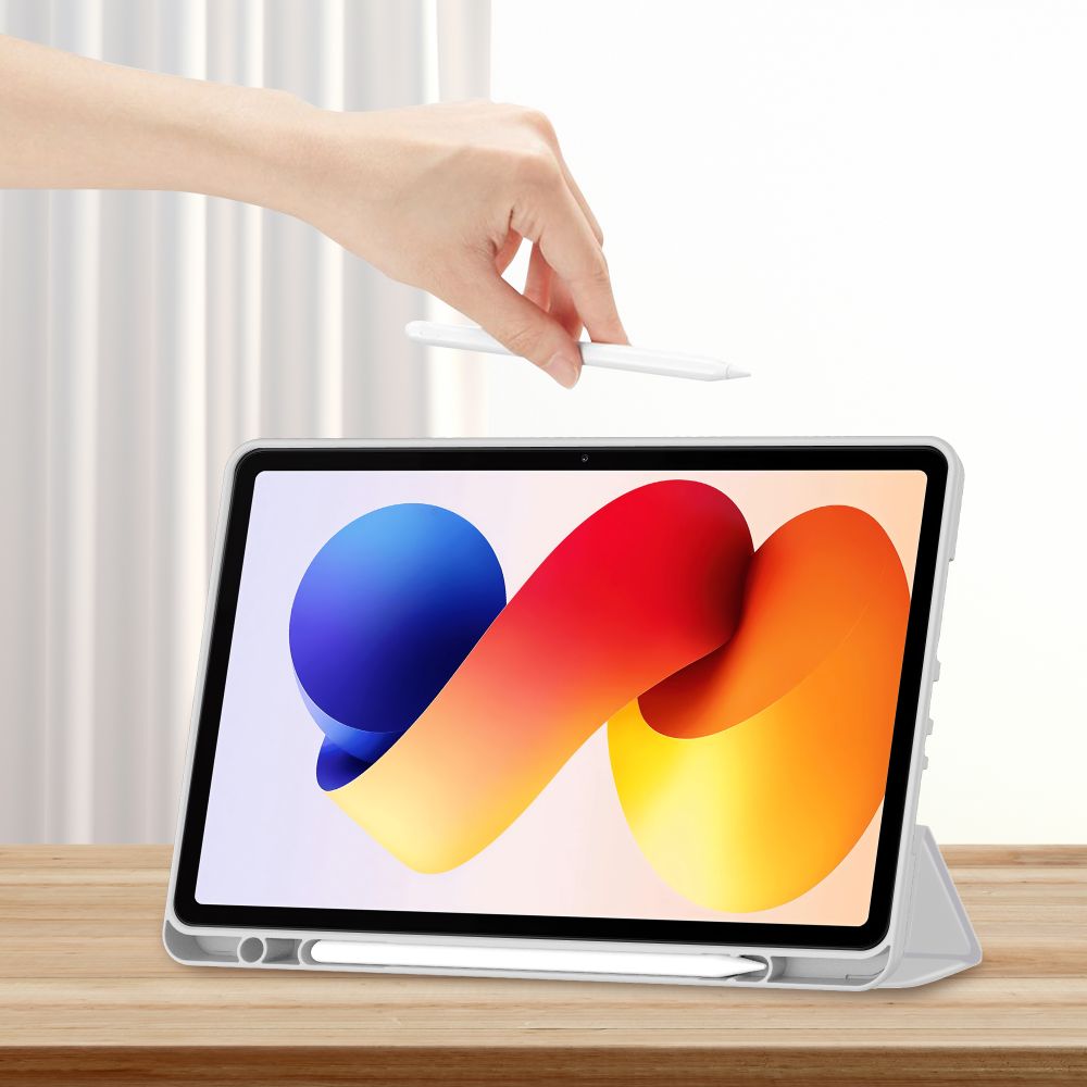 TechProtect SmartCase Pen case til Xiaomi Poco Pad M1 / Redmi Pad 2 Pro 12.1 - grå