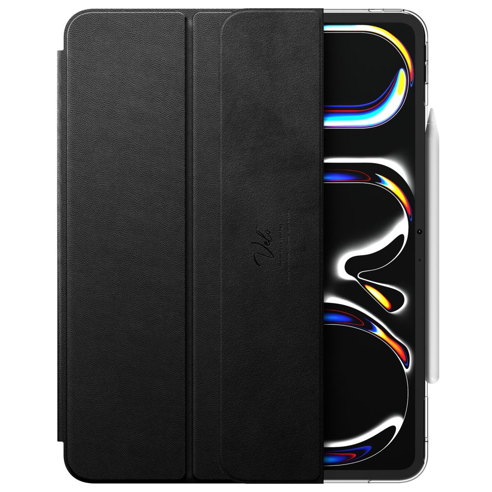 Spigen Liquid Air Folio Case til iPad Pro 13" 7 / 8 / 2024-2025 - sort