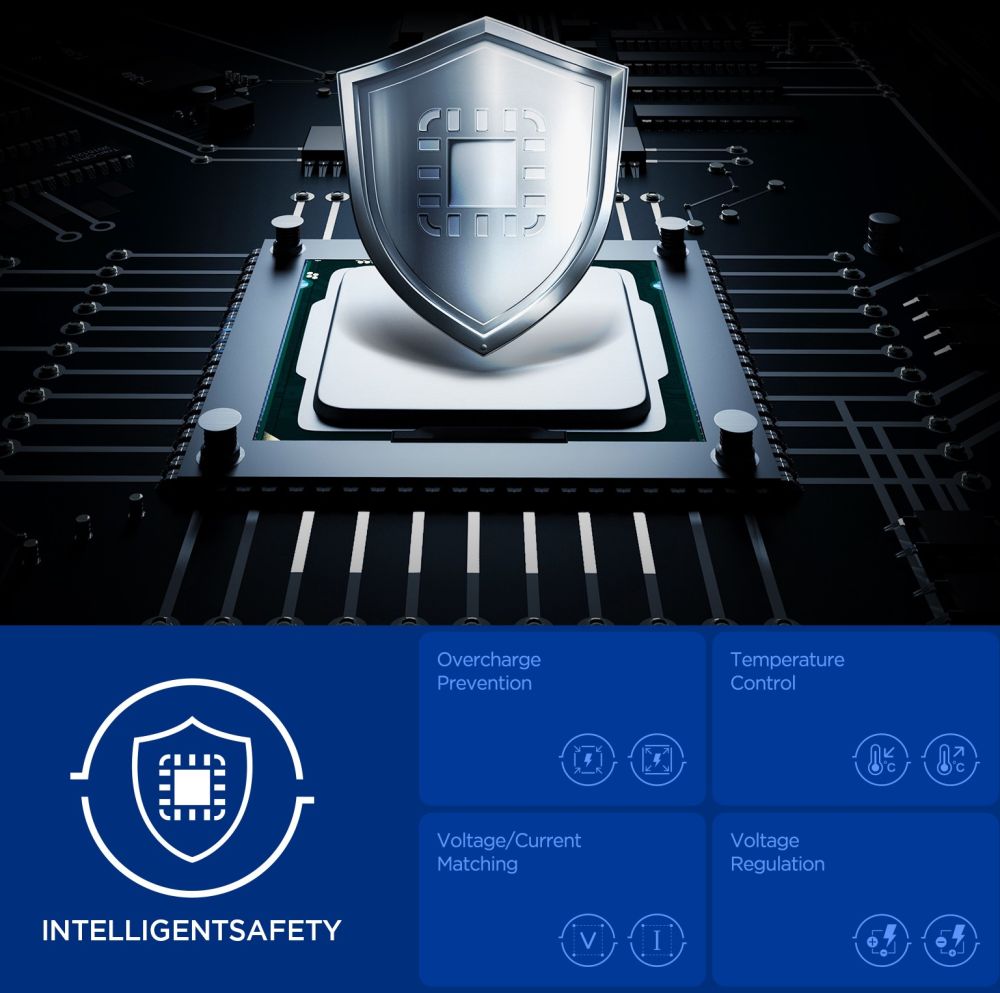 Spigen Essential EE352EU USB-C / USB-A 35W vægoplader - hvid