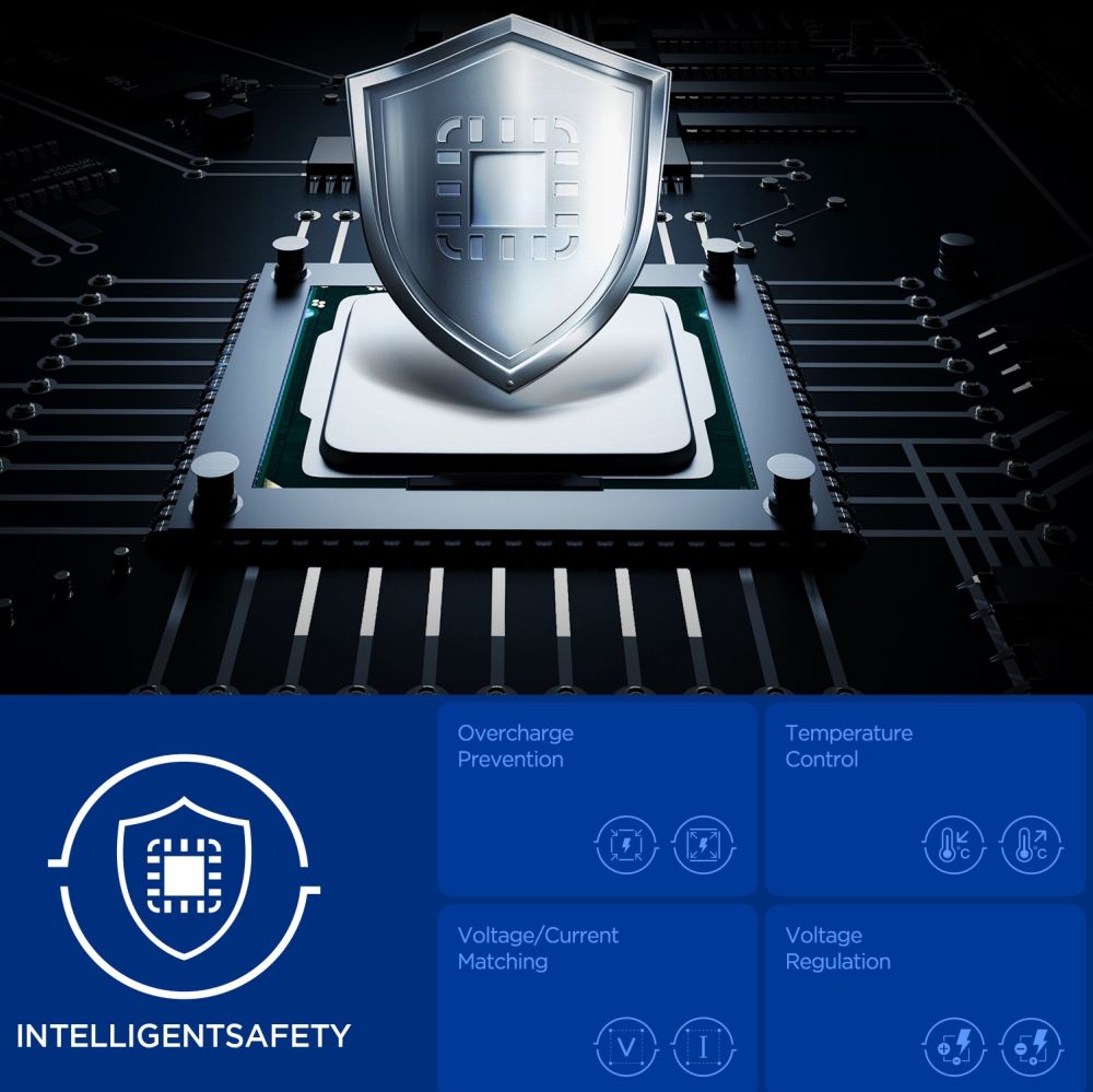 Spigen Essential EE472EU 2-port USC-C 47W vægoplader - sort