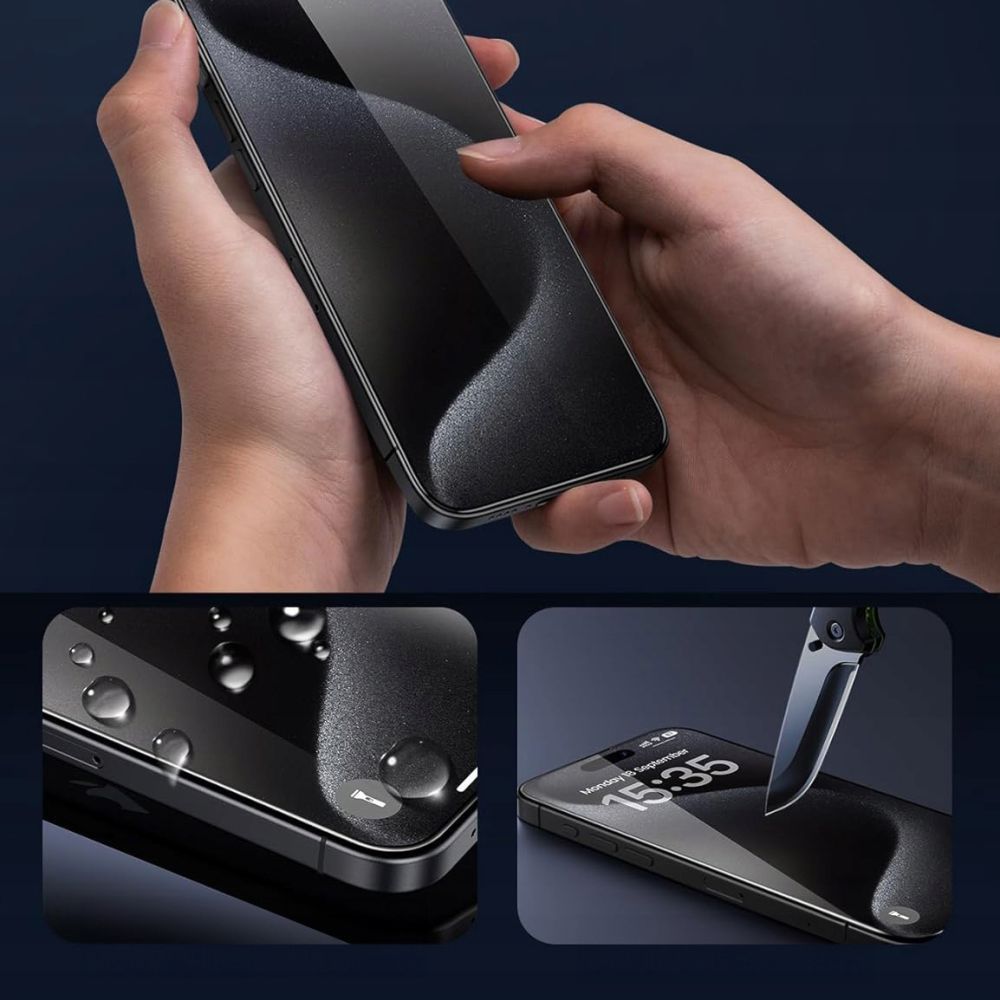 Tech-Protect Glass Fit+ 2-pakke af hærdet glas til OnePlus 15