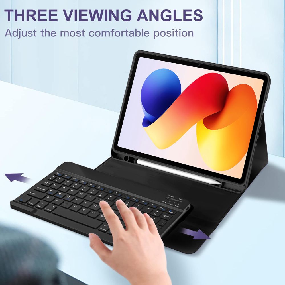 Tech-Protect SC Pen Case til Xiaomi Poco Pad M1 / Redmi Pad 2 Pro 12.1 - sort