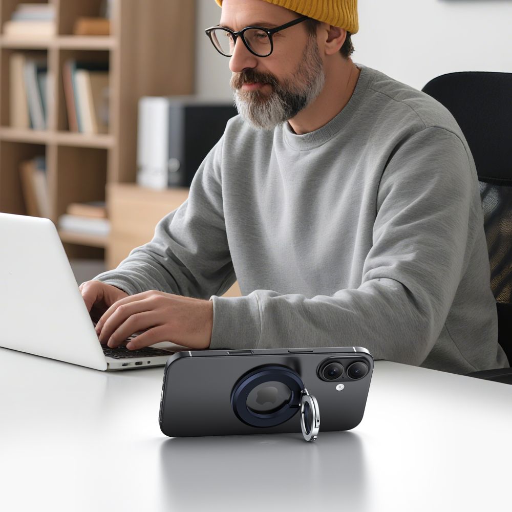 Tech-Protect MMR500 MagSafe Telefonholder - Navy Blue