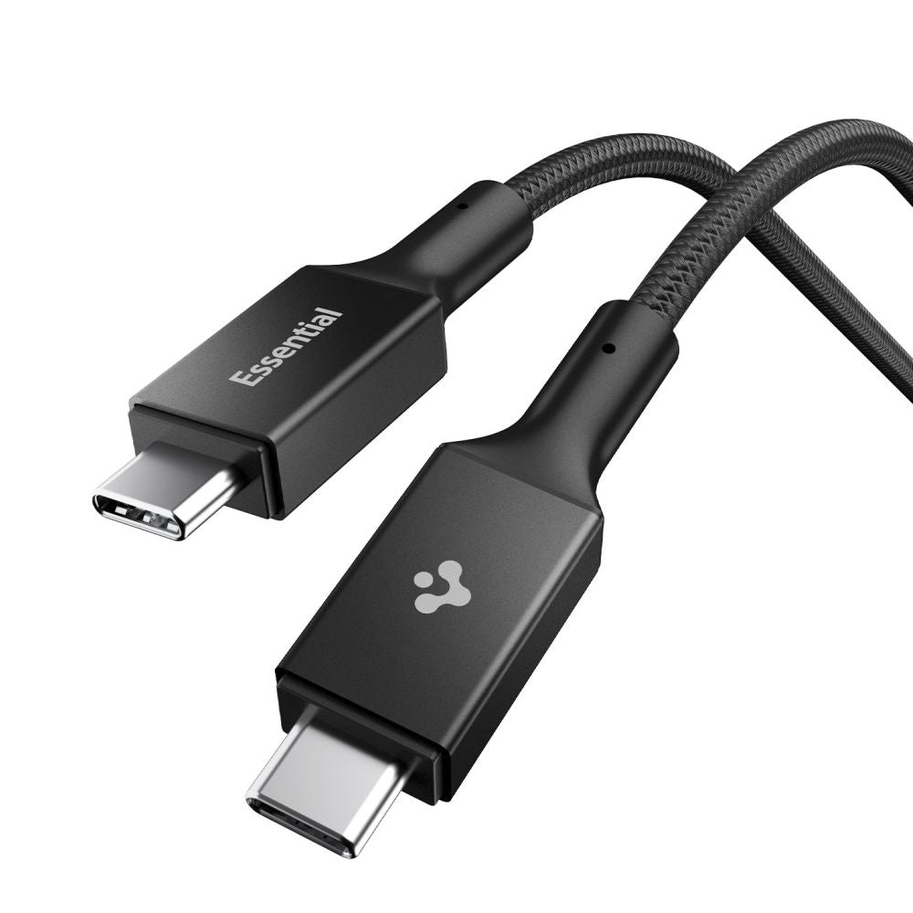Spigen EB10010CC 100W 100 cm Kabel - sort