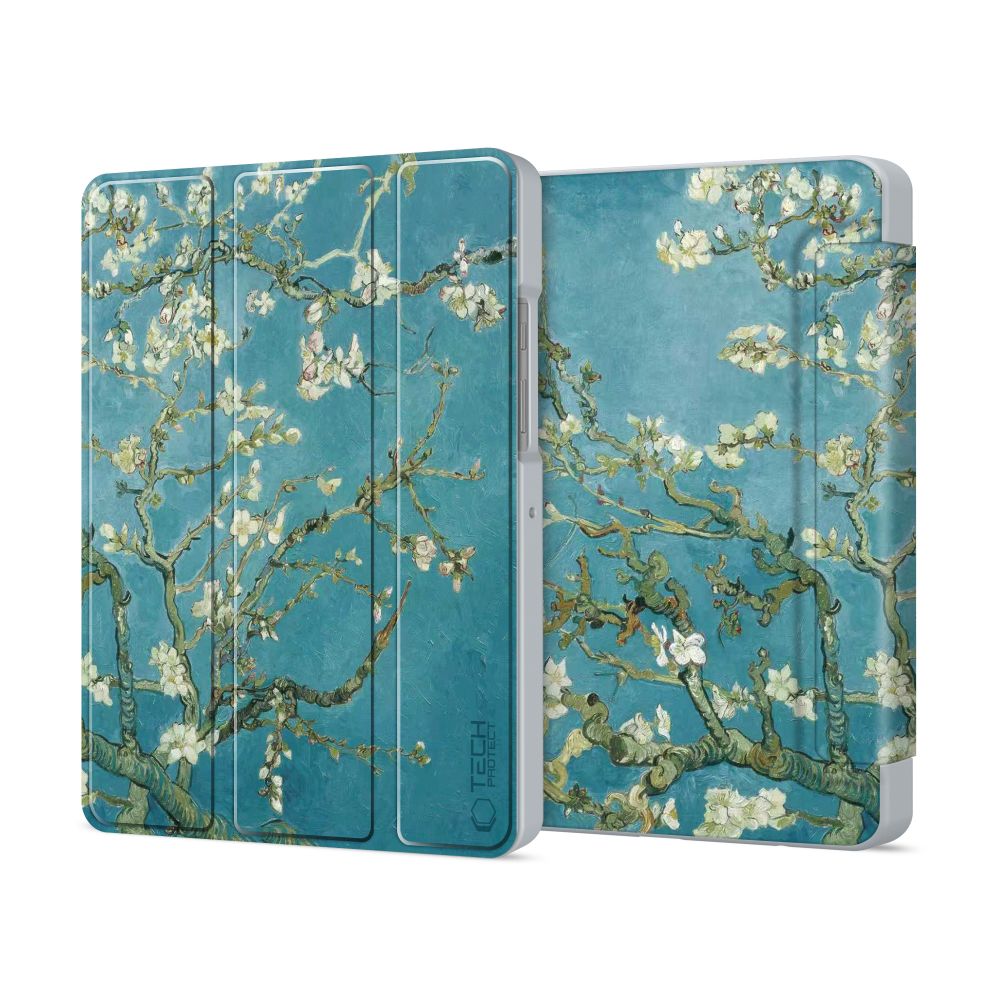 TechProtect SmartCase til Samsung Galaxy Tab A9+ / A11+ Plus 11.0 X210 / X215 / X216 / X230 / X235 / X236 - Blå og hvid