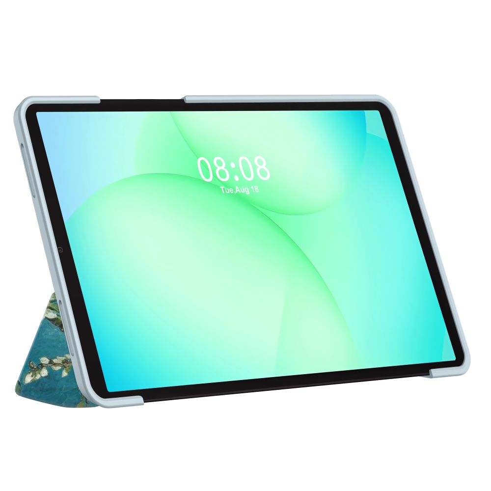 TechProtect SmartCase til Samsung Galaxy Tab A9+ / A11+ Plus 11.0 X210 / X215 / X216 / X230 / X235 / X236 - Blå og hvid