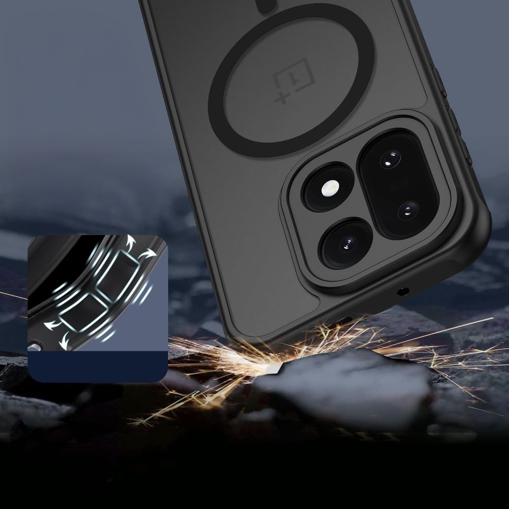 Tech-Protect MagMat MagSafe Case til OnePlus 15 - sort