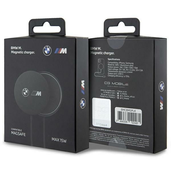 BMW M Edition MagSafe 15W trådløs oplader - sort