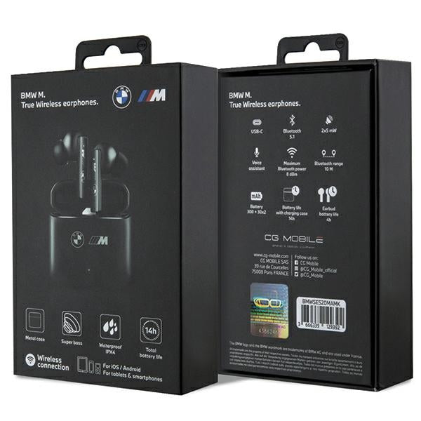 BMW M Collection Bluetooth TWS trådløse hovedtelefoner - sort