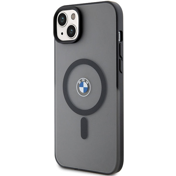 BMW Signature MagSafe Case til iPhone 14 Plus/15 Plus - sort