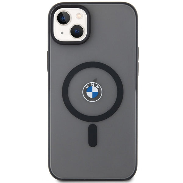 BMW Signature MagSafe Case til iPhone 14 Plus/15 Plus - sort
