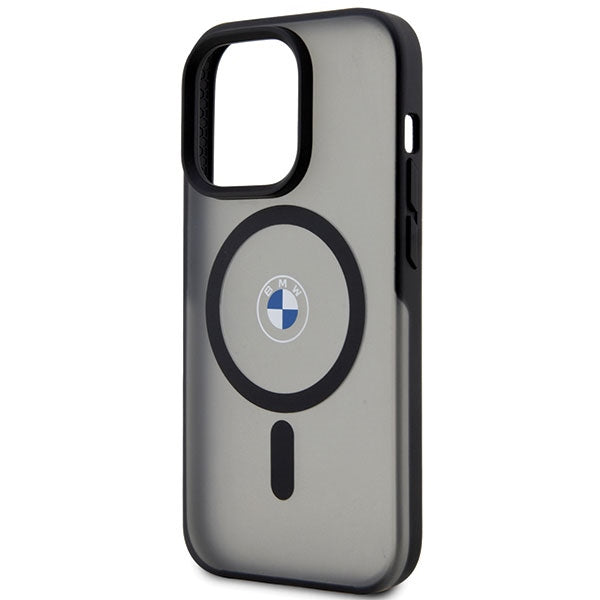 BMW Signature MagSafe Case til iPhone 14 Pro Max - sort