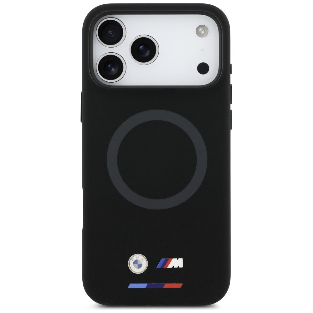 BMW M Silicon Logo MagSafe Case til iPhone 17 Pro Max - sort