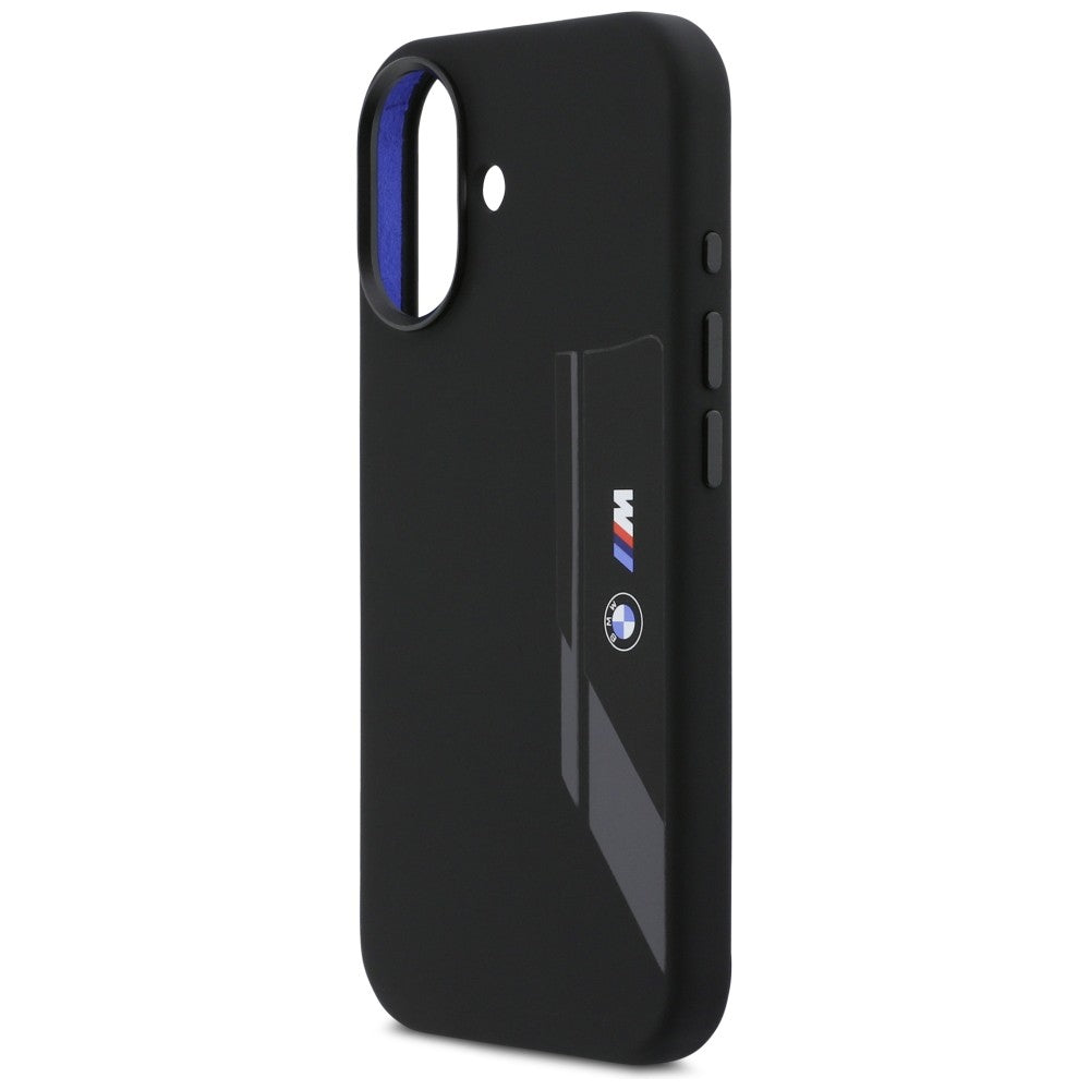 BMW M Silicon Vertical Logo MagSafe Case til iPhone 17 - sort