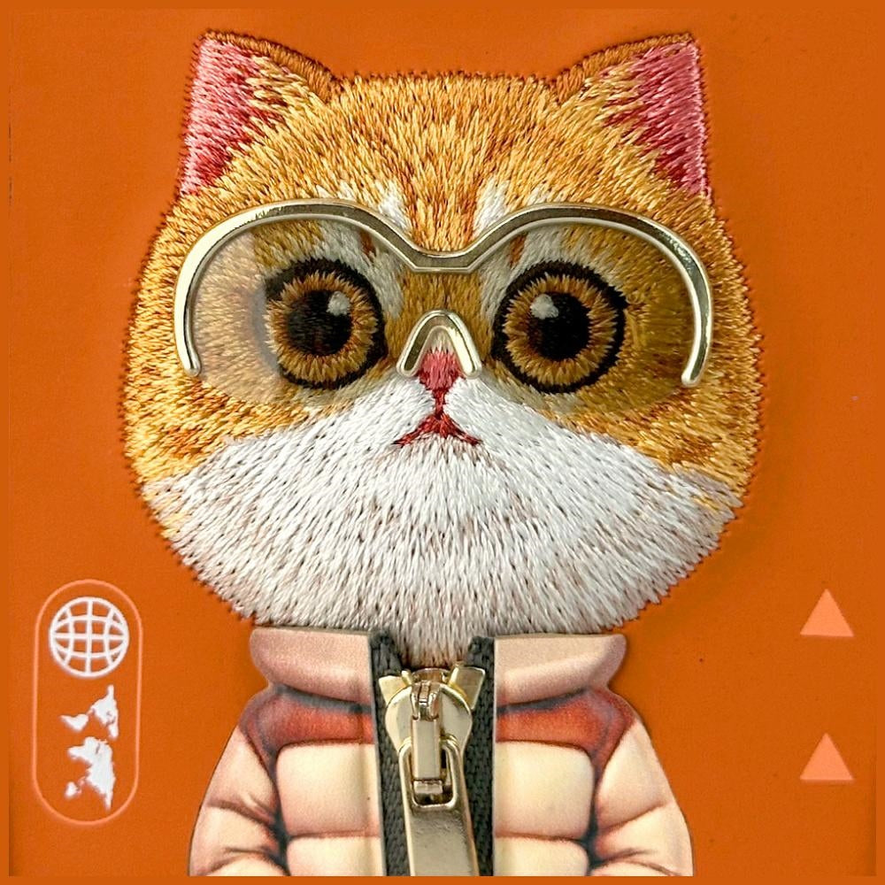 Nimmy Cool&Cute 2.0 Cat Case for iPhone 17 Pro Max - Orange