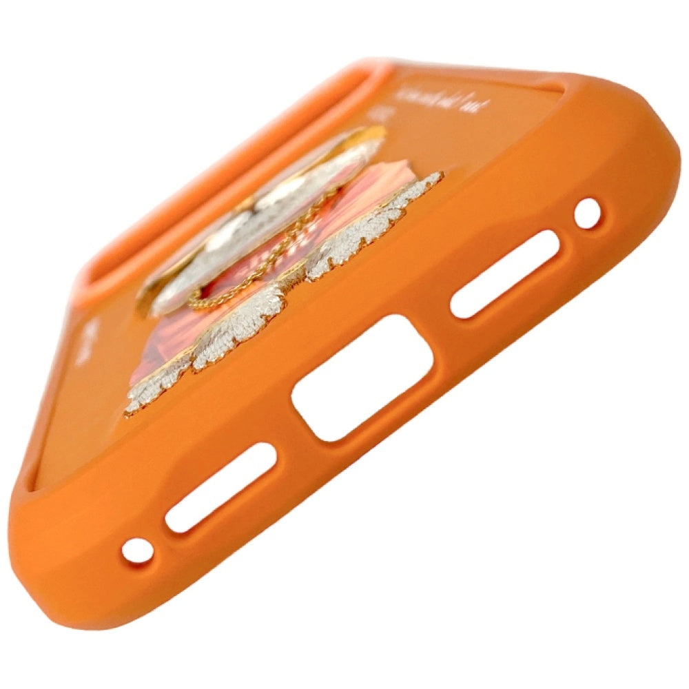 Nimmy Briller Cool Cat Case til iPhone 17 Pro - Orange