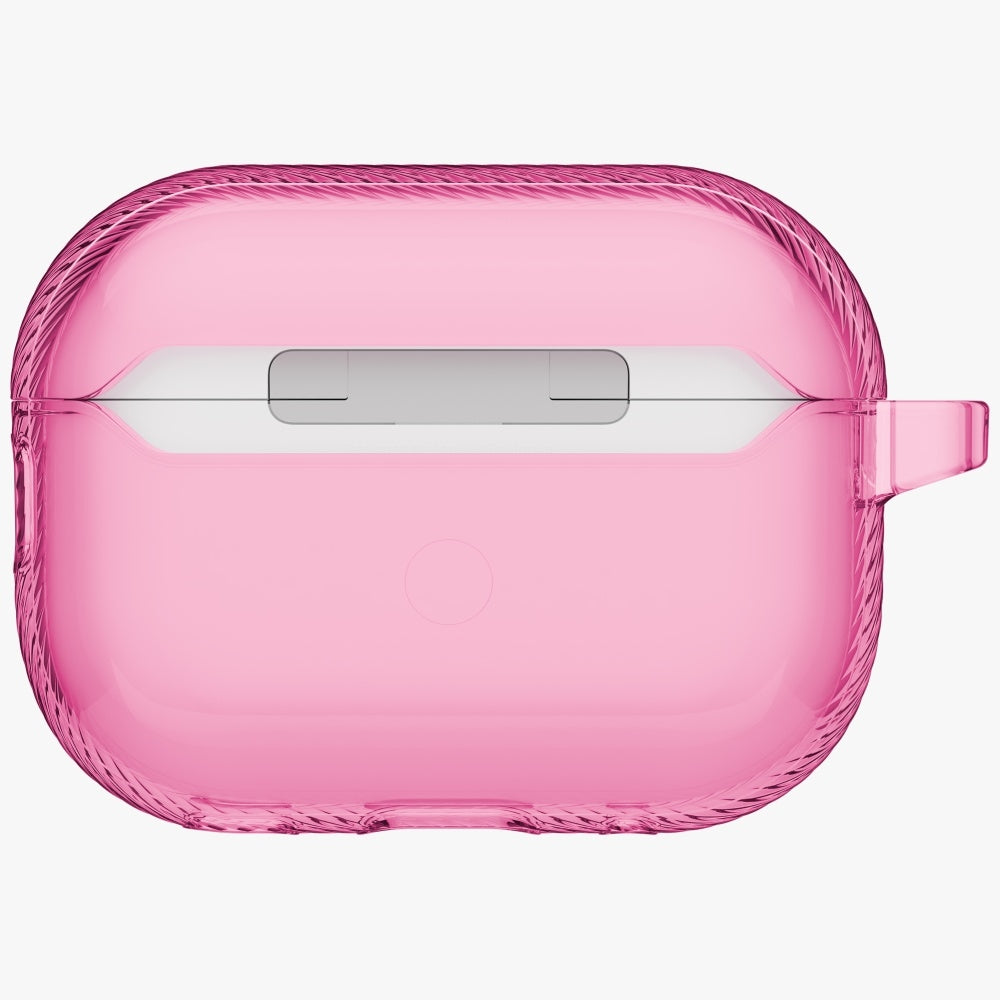 Uniq Glase Pro Case til AirPods Pro 3 Lock Case - Gennemsigtig Pink