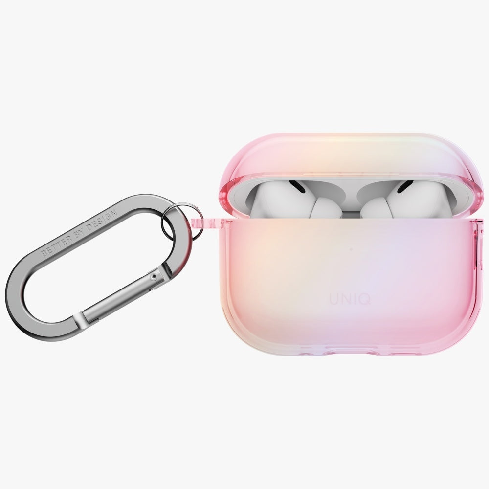 Uniq Iridescia Hang Case til AirPods Pro 3 - gennemsigtigt lyserødt