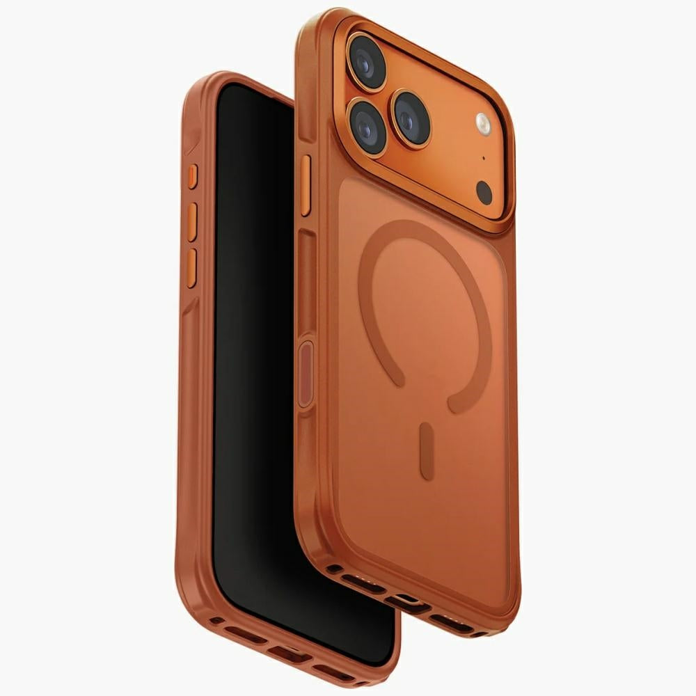 Uniq Veren iPhone 17 Pro Max Magclick opladningsfoder - orange