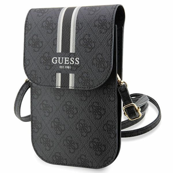 Guess 4G Stripe Håndtaske - sort