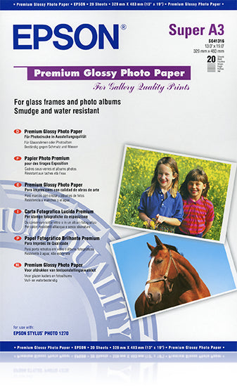 A3+ premium glossy photo paper