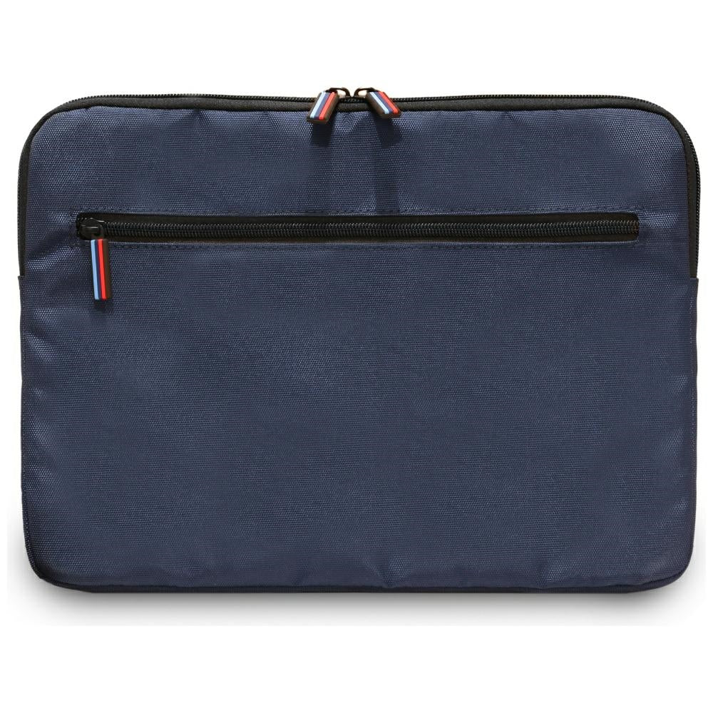 BMW Nylon lommer & Metal Logo Sleeve 14" Laptop Bag - Navy Blue