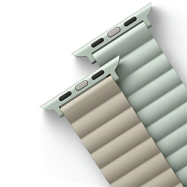 Uniq Revix magnetrem til Apple Watch 38 / 40 / 41 mm - Beige Grøn