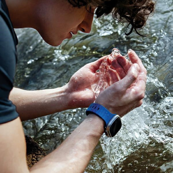 Uniq Stride Strap til Apple Watch 38 / 40 / 41 mm - Mint