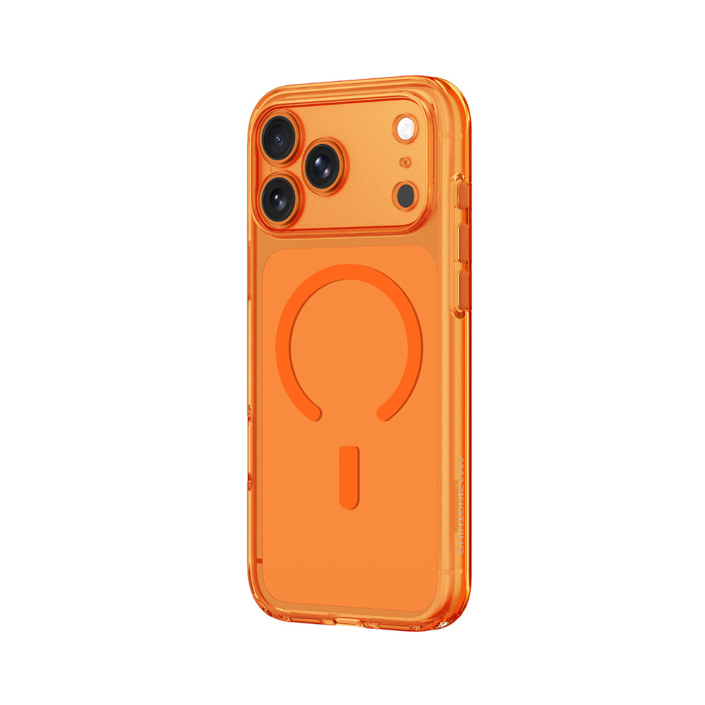 AmazingThing Minimal Mag Lens Case til iPhone 17 Pro - Orange