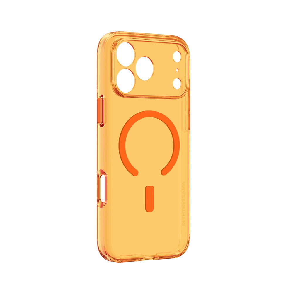 AmazingThing Minimal Mag Lens Case til iPhone 17 Pro - Orange