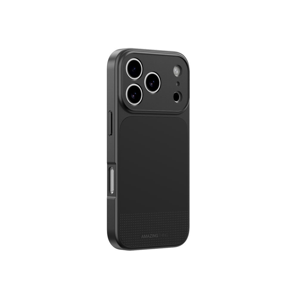 AmazingThing Minimal Mag Full Cover Case til iPhone 17 Pro Max - sort