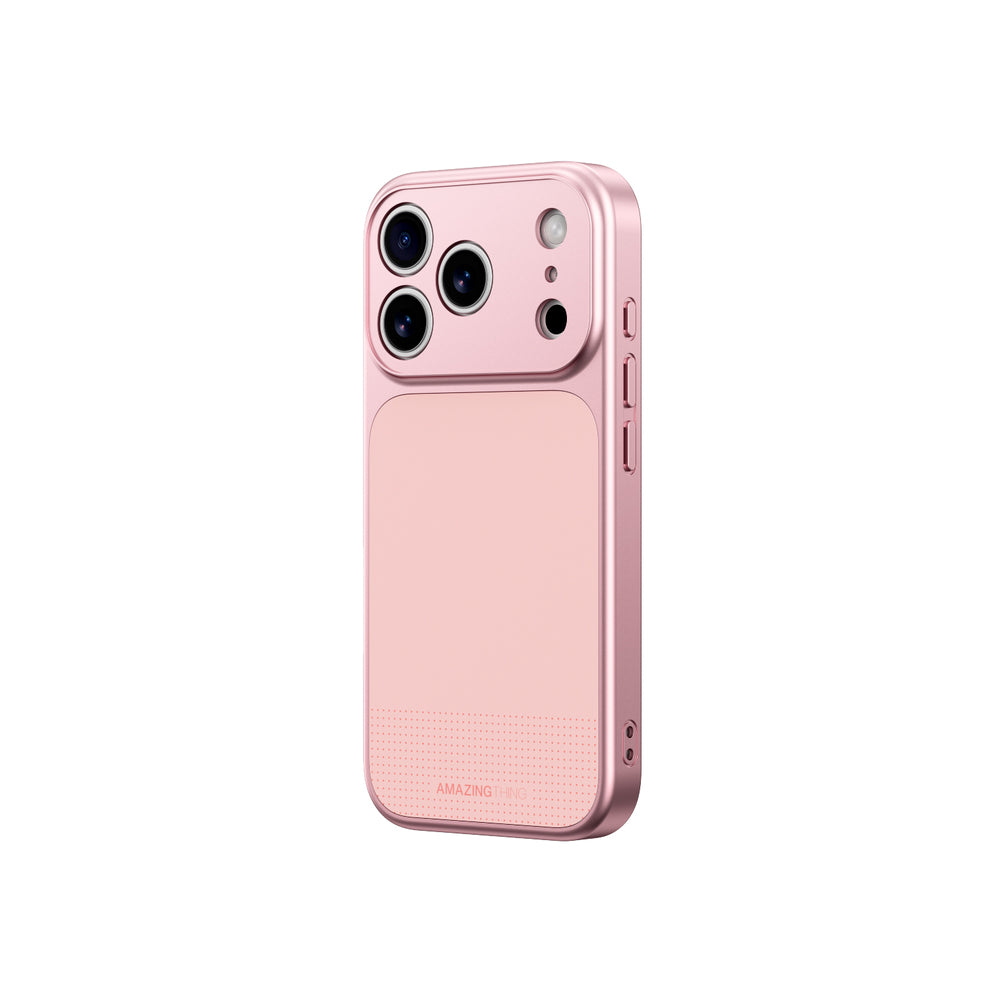 AmazingThing Minimal Mag Full Cover Case til iPhone 17 Pro Max - Pink