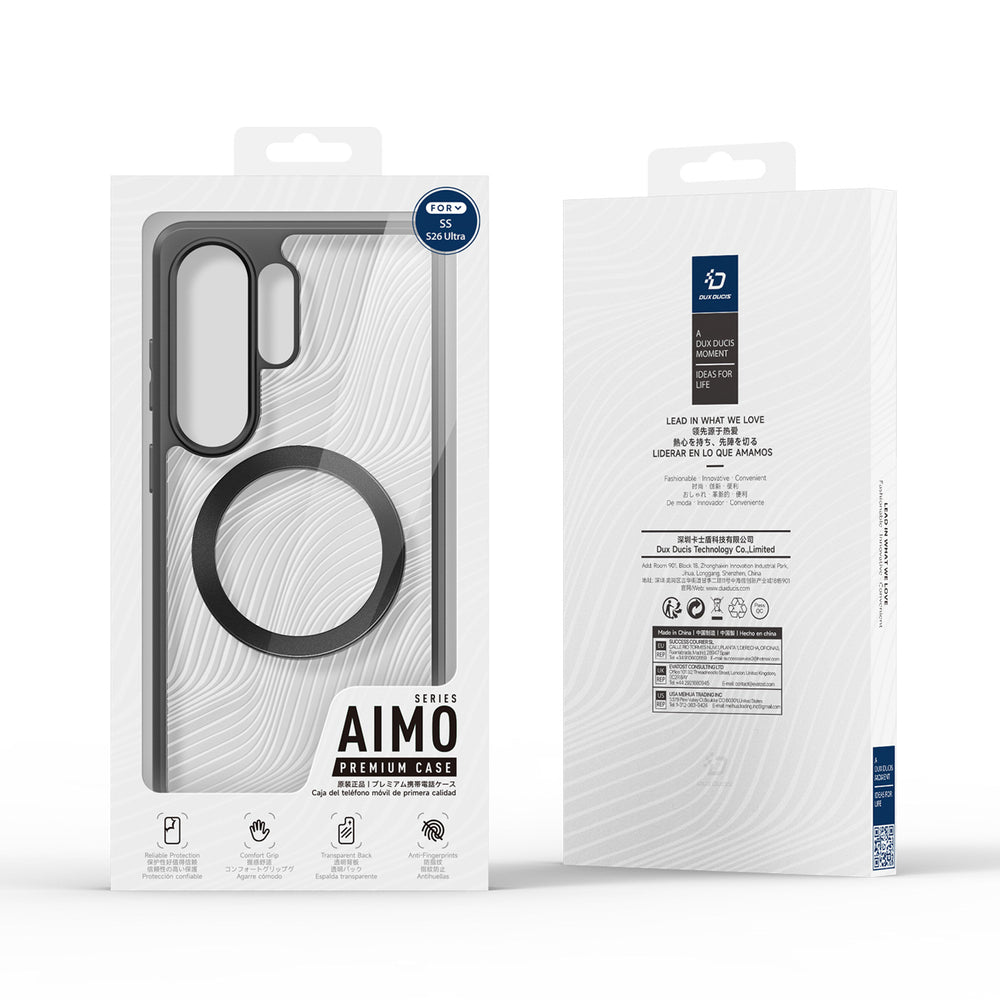 Dux Ducis Aimo Mag Case til Samsung S26 Ultra Kompatibel med MagSafe - sort