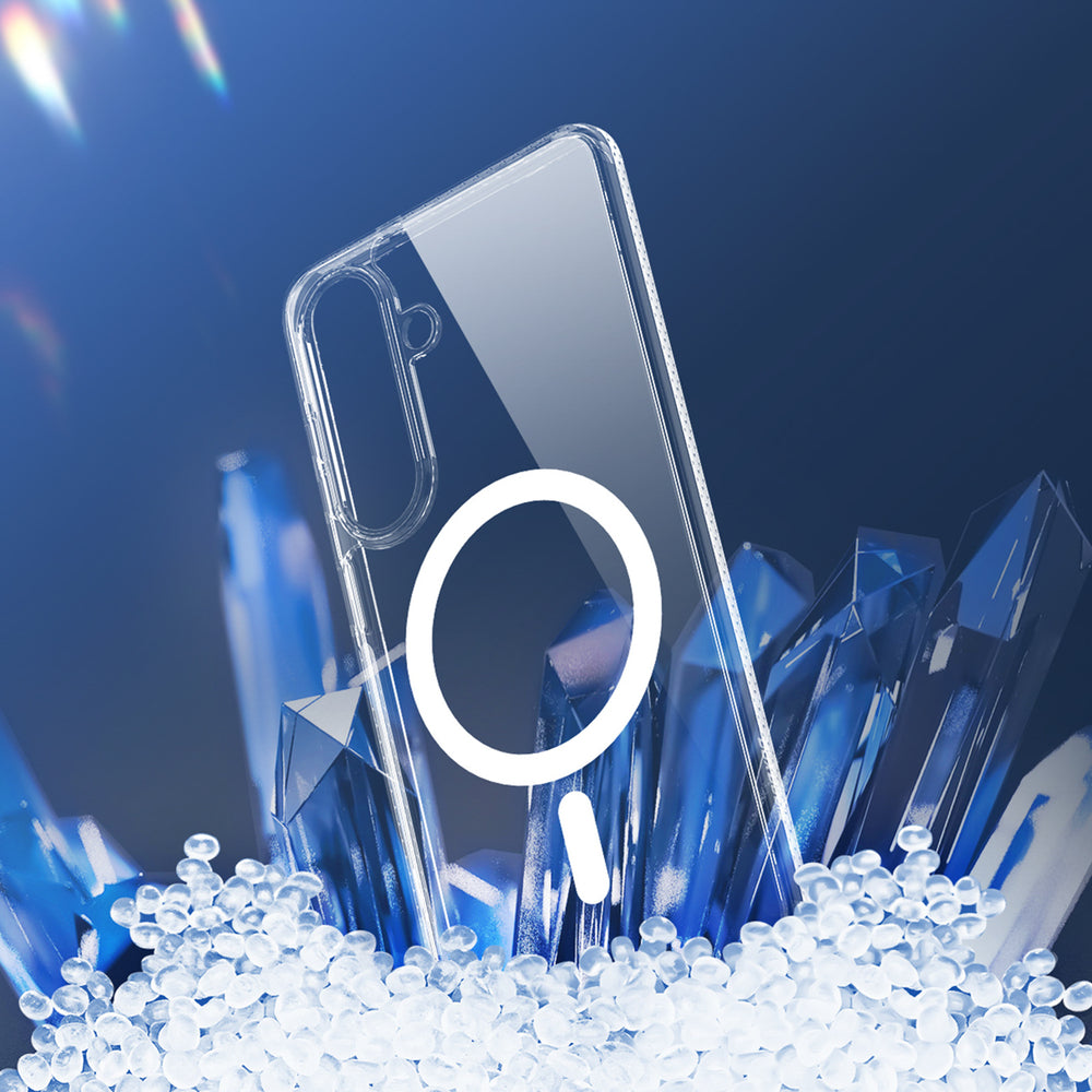 Dux Ducis Clin Mag Case Kompatibel med MagSafe til Samsung S26 - Transparent