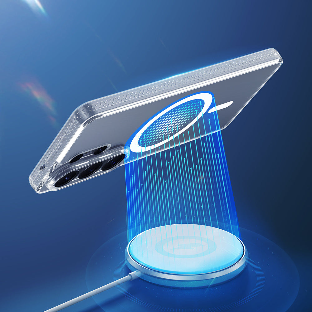 Dux Ducis Clin Mag Case Kompatibel med MagSafe til Samsung S26 Ultra - Transparent