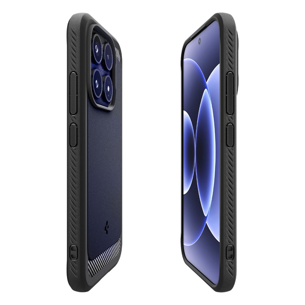 Spigen Rugged Armor case til Xiaomi 17 - sort
